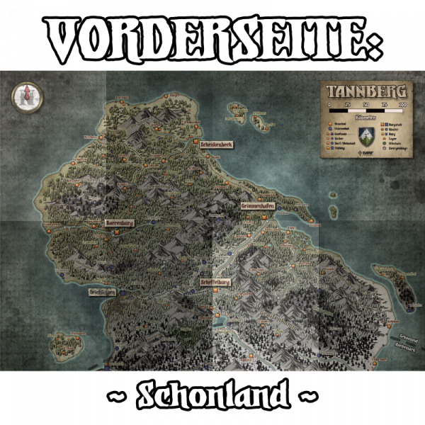 Posterkarte Tannberg